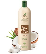 Shampoo Bio rinforzante e lucidante al cocco per cani e gatti 250 ml
