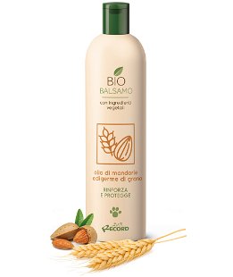 Balsamo Bio rinforzante con olio di mandorle e germe di grano per cani e gatti 250 ml