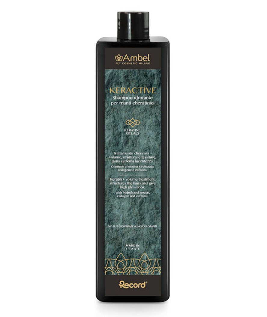 Ambel Rituali Keractive Shampoo idratante per manti cheratinici