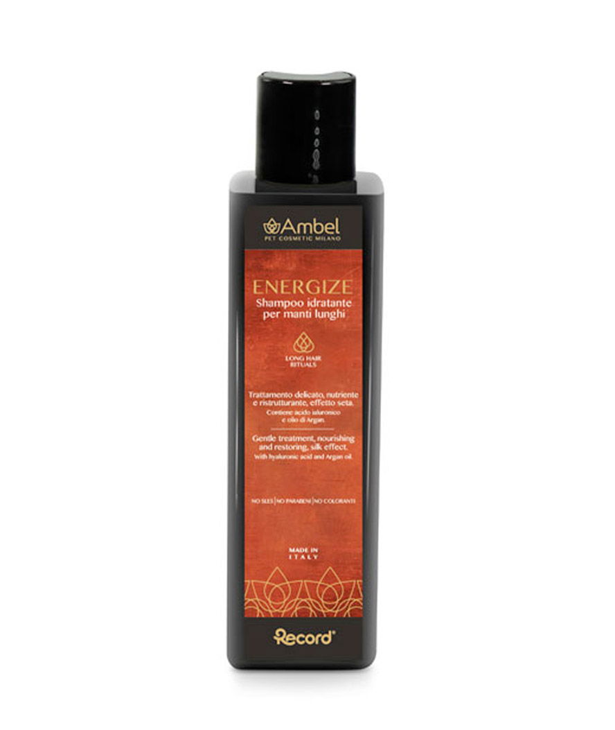 Ambel Rituali Energize Shampoo idratante per manti lunghi