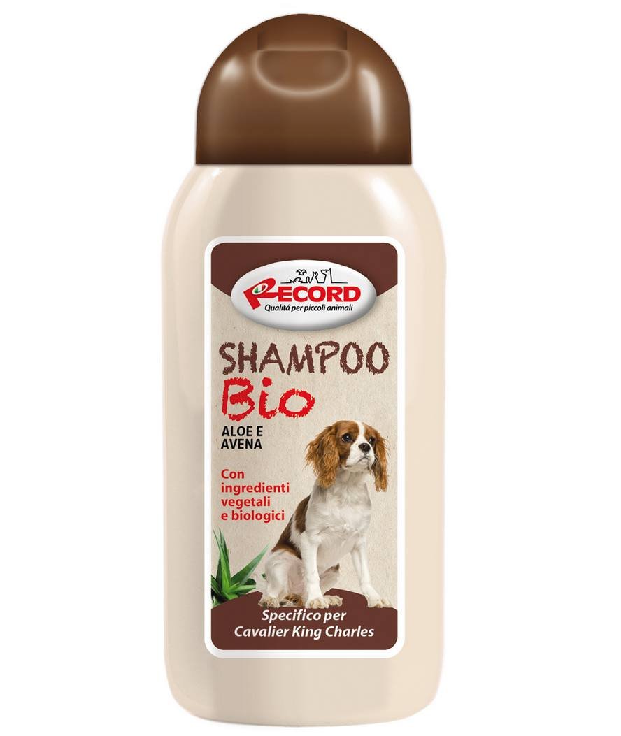 Shampoo specifico per Cavalier King e Charles Spaniel con Aloe Vera e Avena linea Bio razze