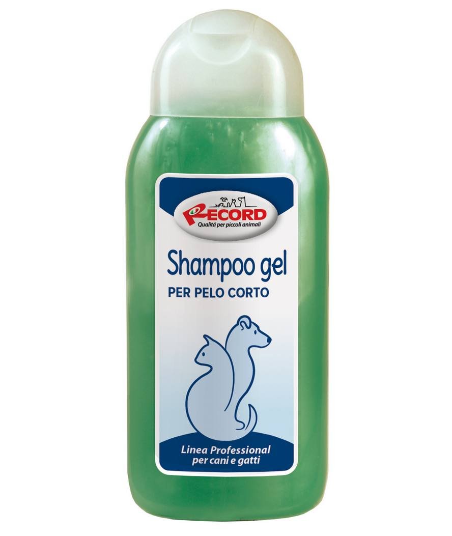 Shampoo in Gel per per cani e gatti dal pelo duro e corto  250ml