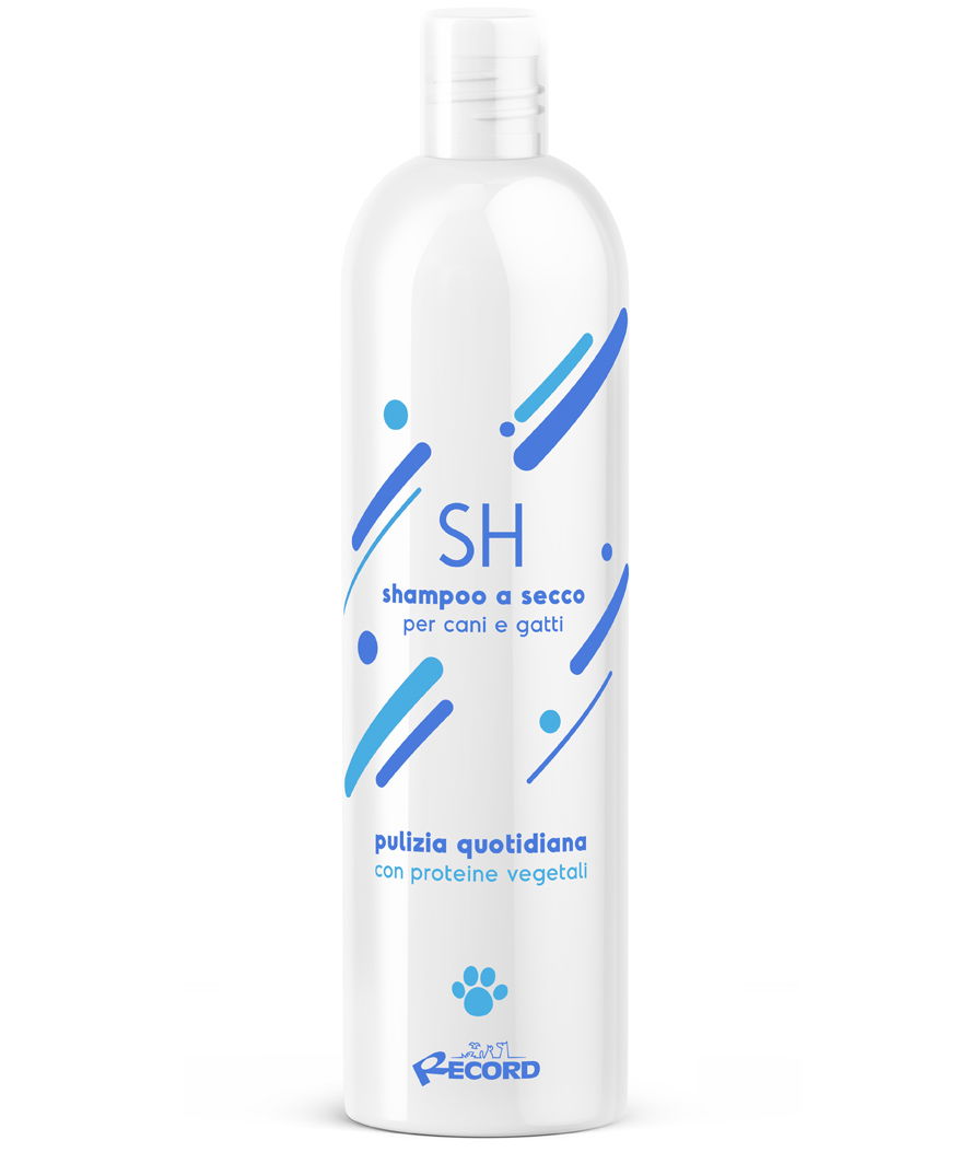 Shampoo a secco pulizia quotidiana di cani e gatti 125 ml