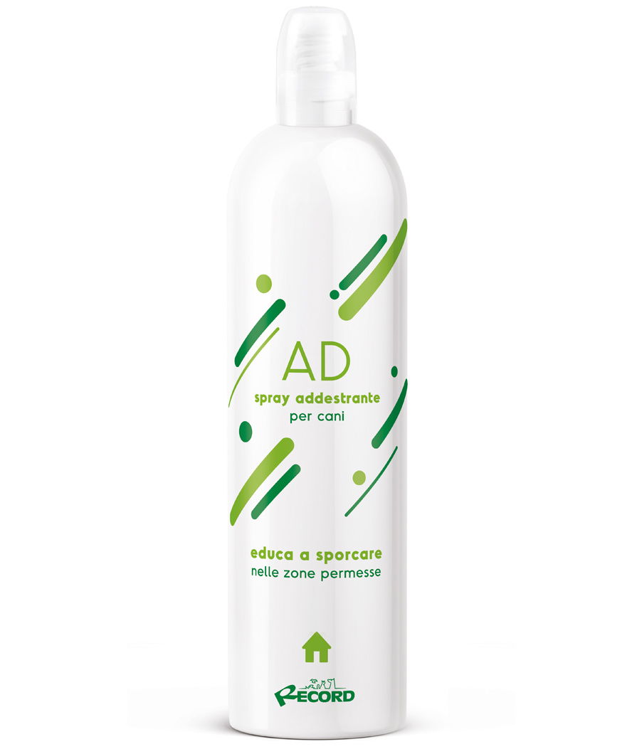 Addestrante spray educa a sporcare nelle zone permesse per cani 250 ml