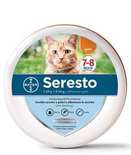 Seresto Bayer Collare antiparassitario gatti