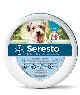 Collare Seresto antiparassitario cani