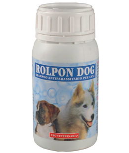 Rolpon Dog shampoo antiparassitario cani