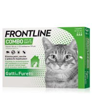 Frontline combo per gatti confezione da 3 pipette
