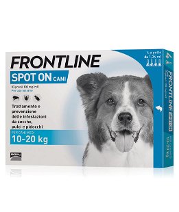 Frontline Spot On antiparassitario cani 10 20 kg