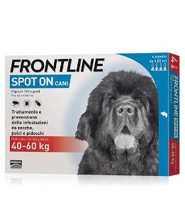 Frontline Spot On antiparassitario cani 40 60 kg