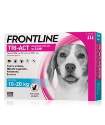 Frontline Tri-act Spot On per cani da 10 a 20 kg confezione da 3 pipette