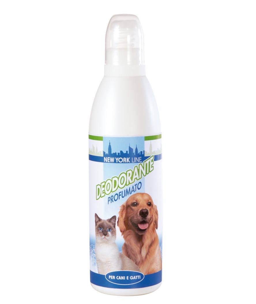 Deodorante profumato per cani e gatti New York Line da 250 ml