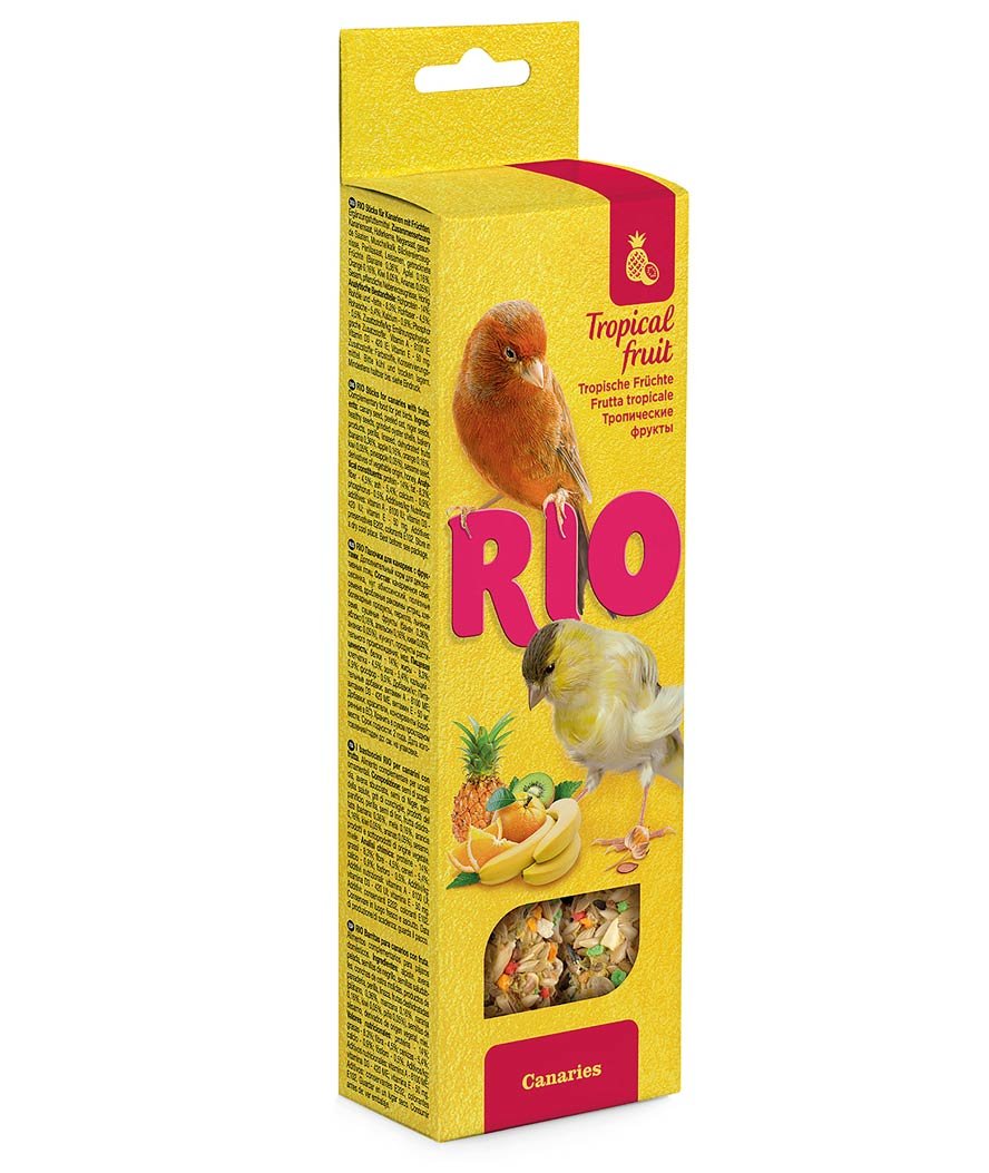 2 Stick Rio con frutta tropicale per canarini 80g