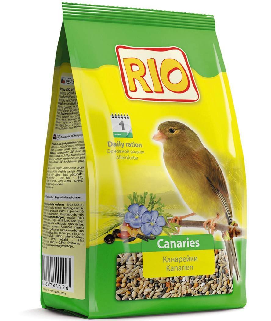 Alimento completo Rio per canarini busta da 500 g