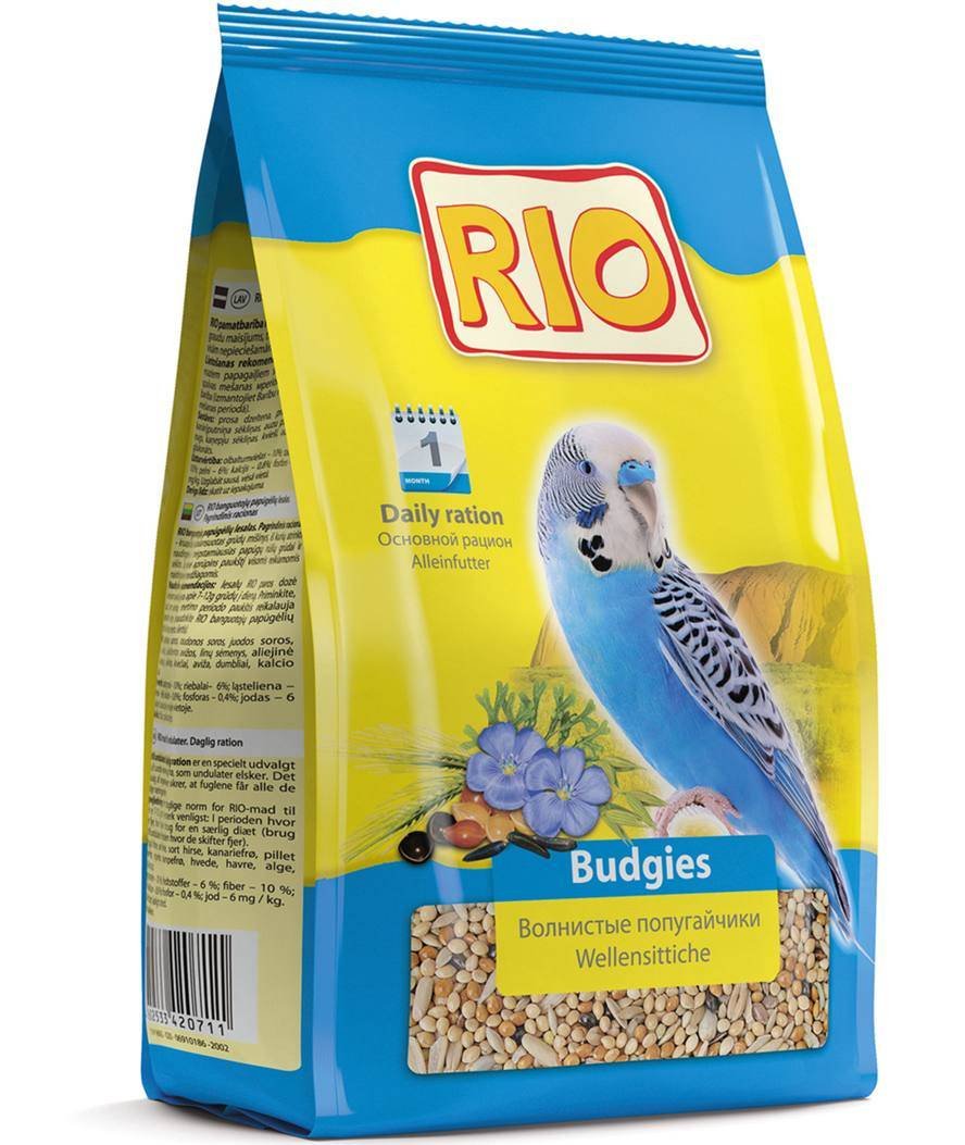 Alimento completo Rio per pappagallini busta da 500 g