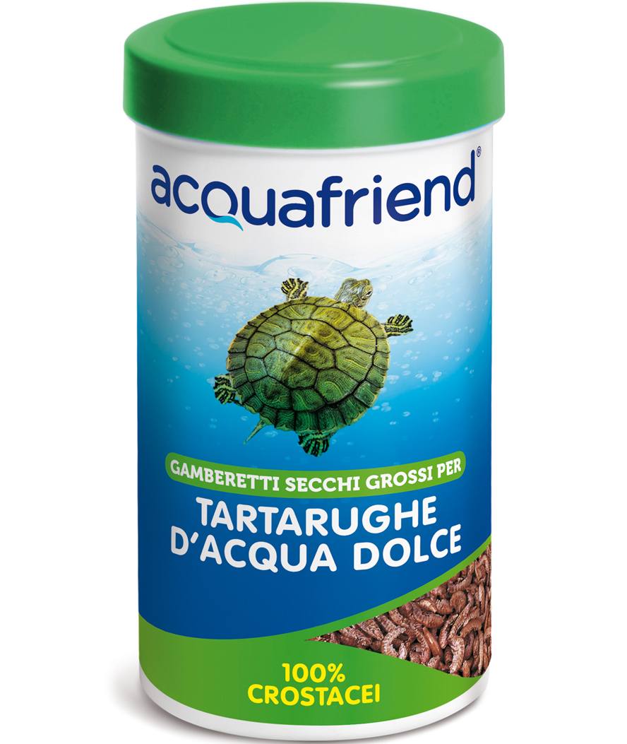 Mangime gamberetti secchi grossi per tartarughe di acqua dolce 250 g