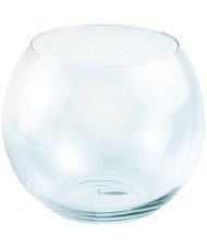 Acquario boccia in vetro di Boemia 26 cm