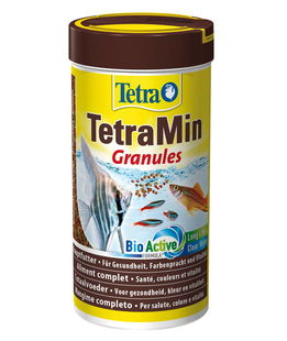 Tetramin mangime in granuli con formula bio active per pesci tropicali