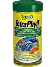 Tetra Phyll mangime di base ricco di sostanze vegetali per tutti i pesci erbivori