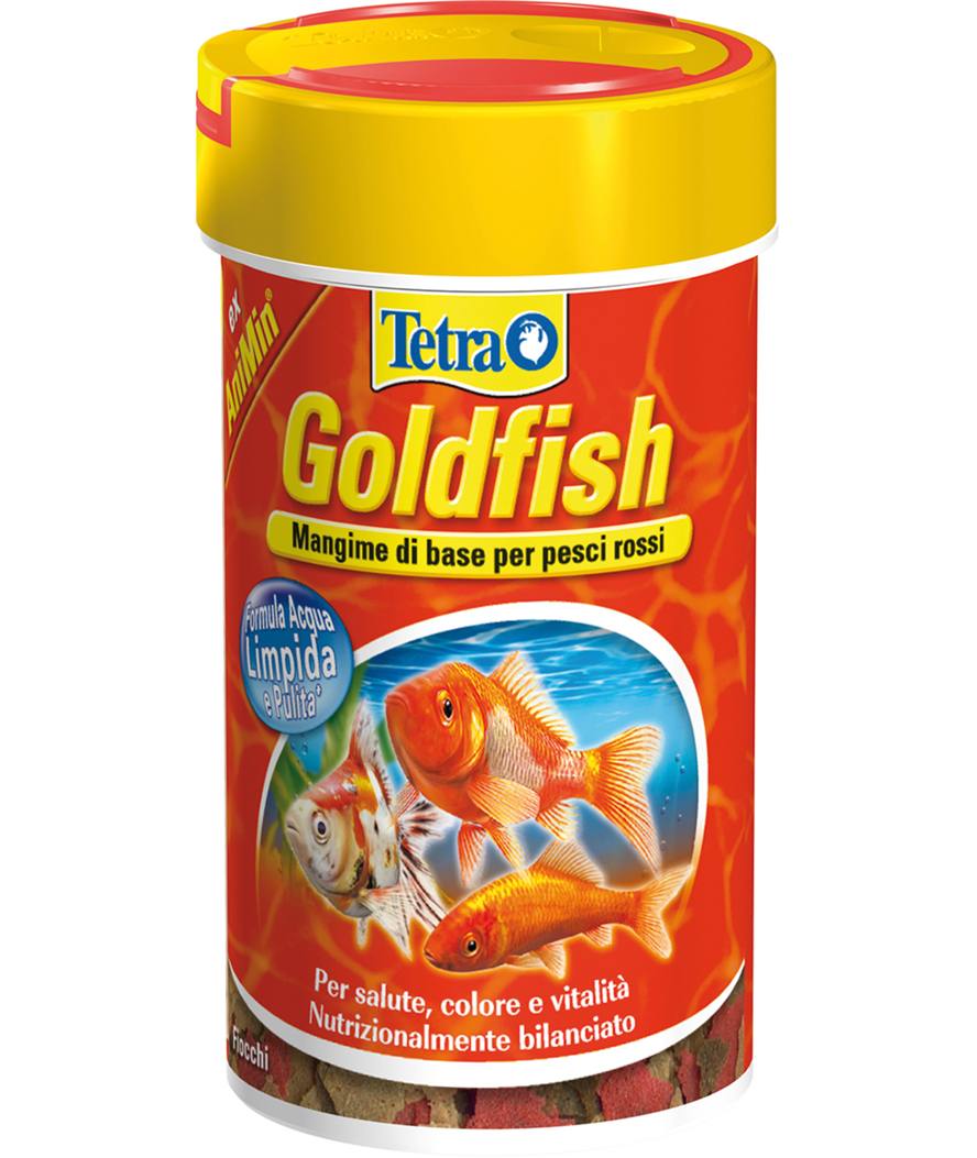 Tetra Goldfish mangime di base per salute colore e vitalità di pesci rossi