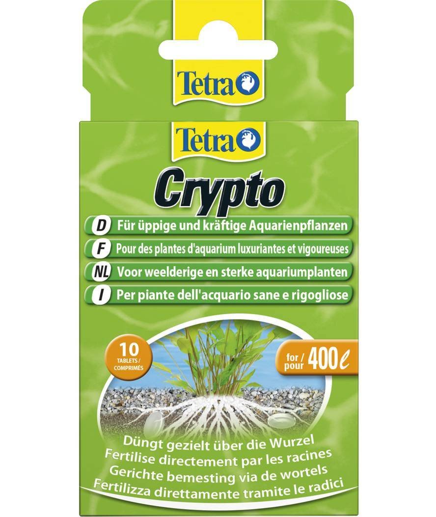 Tetra Crypto fertilizzante per piante dell'acquario 10 compresse
