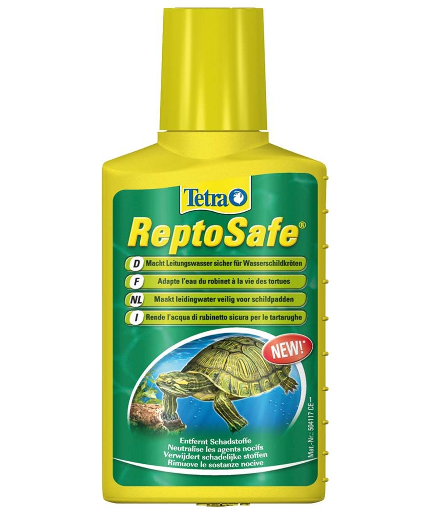 Tetra ReptoSafe rende l'acqua del rubinetto sicura e adatta per le tartarughe 100 ml