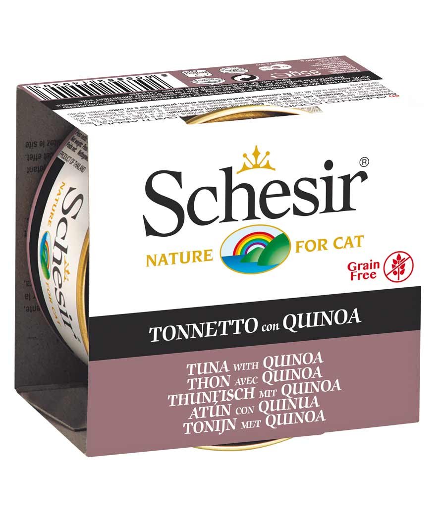 Schesir Tonnetto con Quinoa in gelatina 85 g per gatti