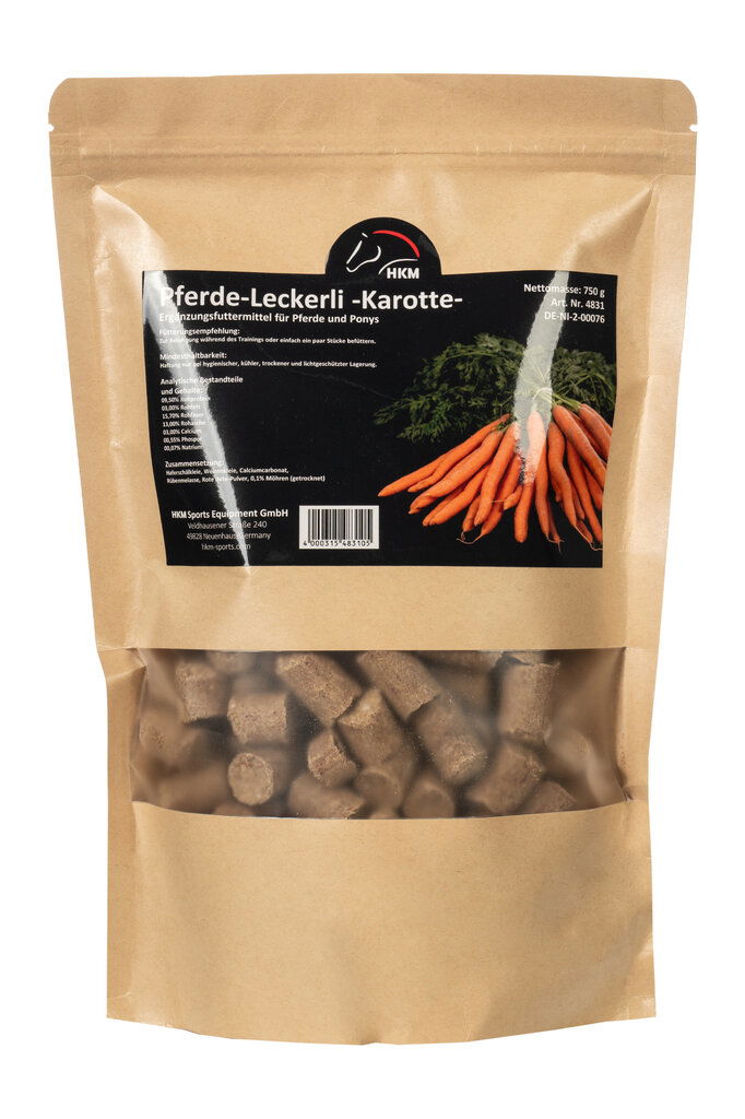 OFFERTA 5 Pacchi Biscotti per cavalli gusti mela, carota, erbe, banana, mela senza grano da 750 g cad - foto 2