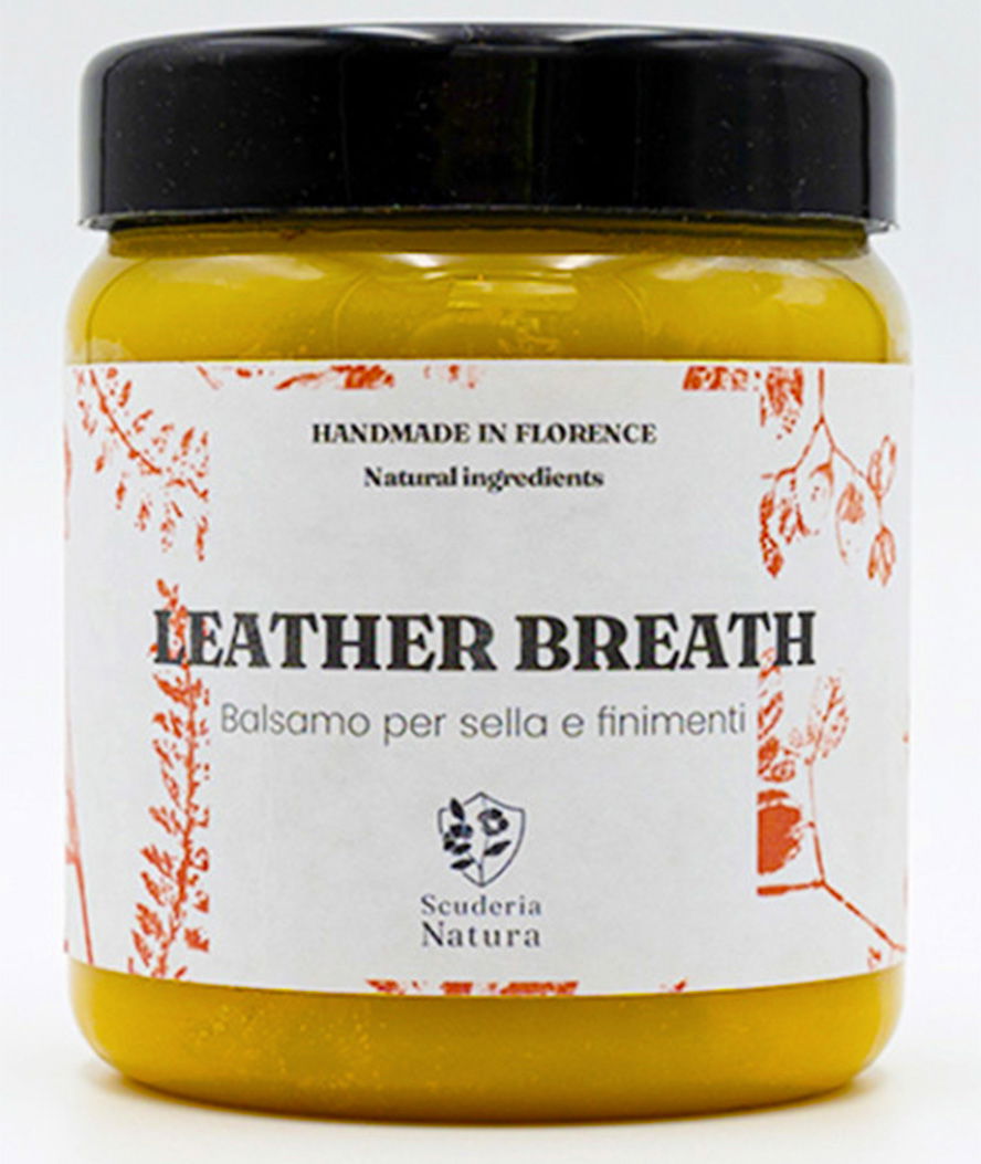 LEATHER BREATH Balsamo per sella e finimenti rigenera e nutre a fondo nel cuoio 500 ml