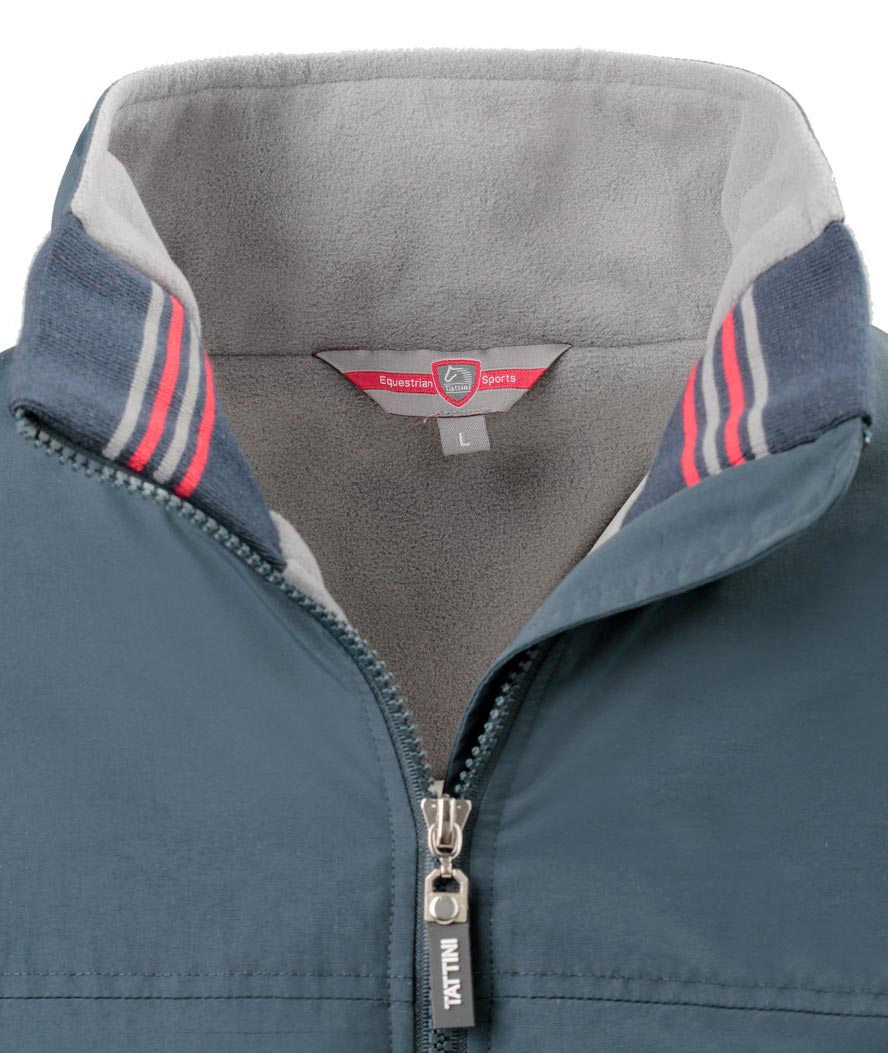 Bomber Tattini adulto unisex modello Tamigi in nylon idrorepellente con fodera a contrasto in caldo micropile anti-pilling - foto 3