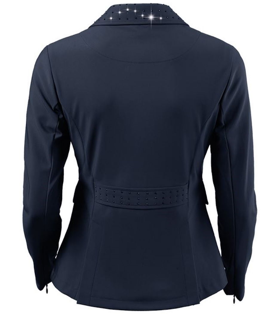 Giacca da concorso Tattini donna modello Aries tessuto hi-tech in softshell elasticizzato con strass - foto 1