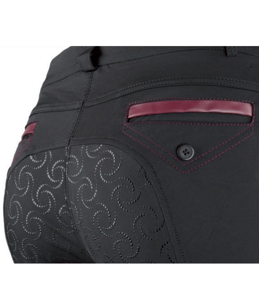 Pantaloni Tattini modello Azalea per donna in tessuto tecnico micronylon e grip totale - foto 2