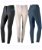 Pantaloni da equitazione donna modello Salice in tessuto tecnico eco-friendly