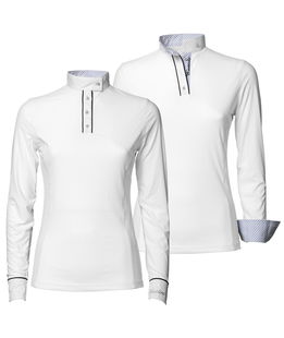 Maglia donna equitazione maniche lunghe