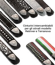 Cinturini intercambiabili LUREX per stivali Tattini modello Terranova e Retriever