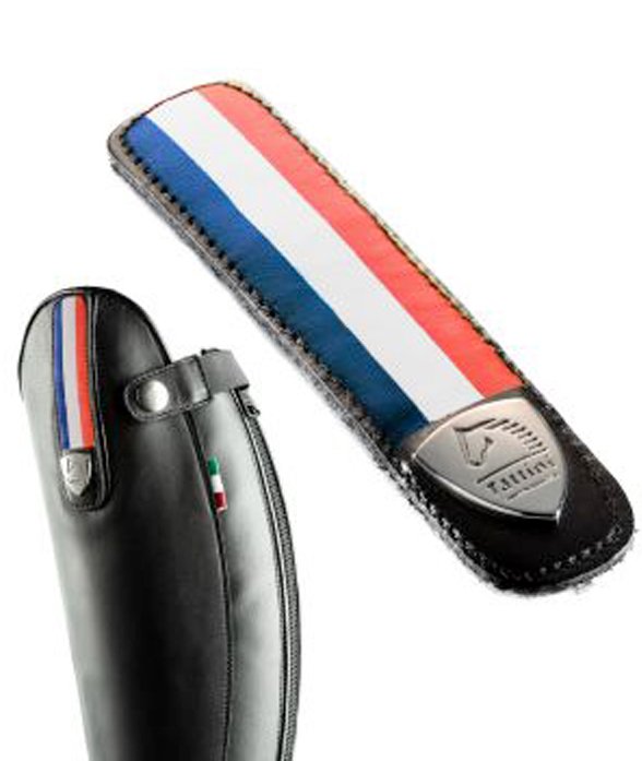 Cinturini in pelle intercambiabili BANDIERA FRANCESE per stivali Tattini modello Terranova e Retriever