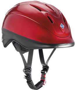 Casco equitazione lucido traspirante leggero