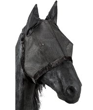 Maschera rete cavallo protezione occhi orecchie