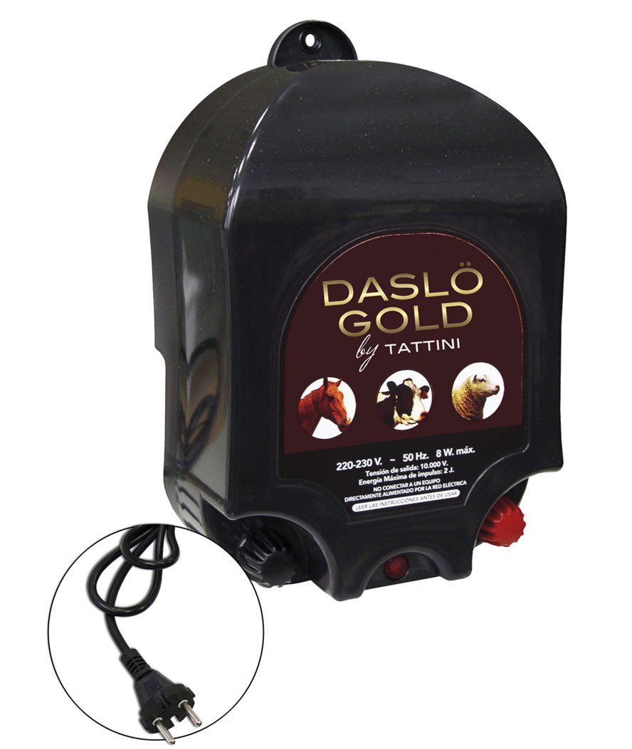 Elettrificatore Daslo Gold alimentato a corrente 220V  e potenza d’uscita 1J ideale per cavalli e bestiame