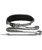 Cintura in vita con guinzaglio 75-120cm colore nero