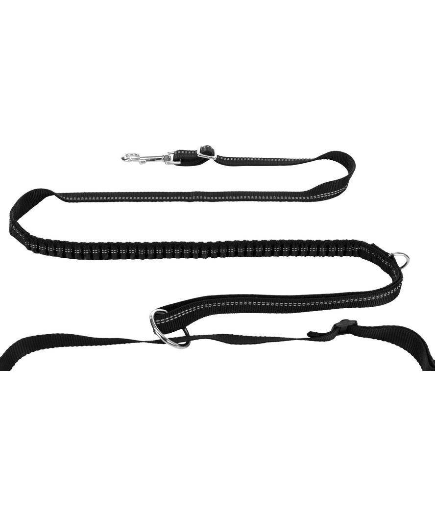 Cintura da jogging 70-130cm x 23cm colore nero/grigio - foto 6