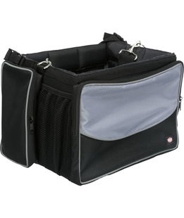 Front-box da bicicletta 41×26×26cm colore nero/grigio