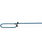 PROMOZIONE Mountain rope guinzaglio semistrangolo S-M: 1.70m/diametro 8mm azzurro/verde - foto 1