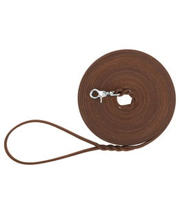 Rustic lunghina per cani 10m/8mm colore marrone scuro