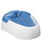 Duo stream distributore automatico d'acqua 1l colore bianco/blu