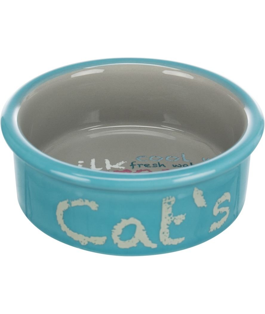 Eat-on-feet set ciotole ceramica 2×0.3l diametro 12cm grigio chiaro/rosa/azzurro - foto 4