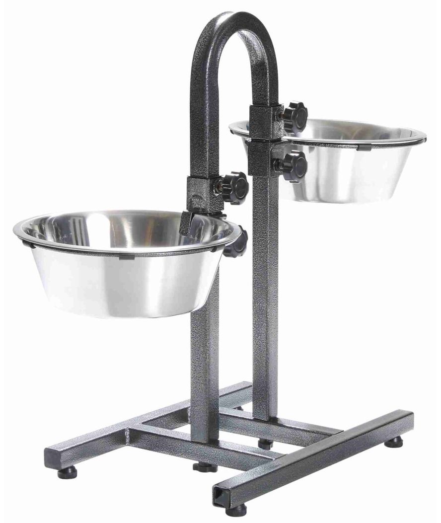 Bar per cani con piedistallo ad H misura 2x2.8l diametro 24cm