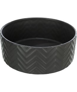 Ciotola in ceramica  1.6l diametro 20cm colore nero opaco