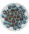 Hive tavoletta slow feeding in plastica trp tpe, diametro 30cm grigio/blu - foto 2