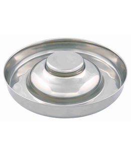 Junior ciotola per cuccioli in acciaio inox 4.0l diametro 38cm